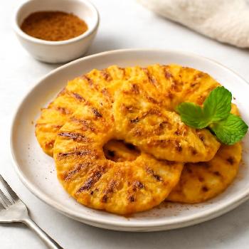 Ananas Grillé à la Cannelle et au Piment