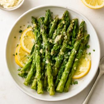 Asperges Rôties au Citron et Parmesan