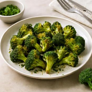 Brocolis Rôtis Croquants à la Friteuse à Air