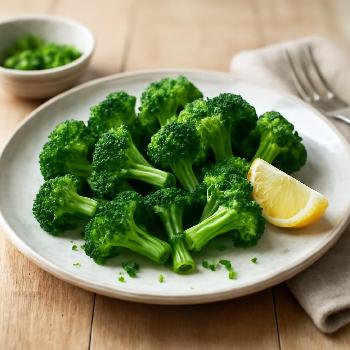 Brocolis Vapeur Citron Végétalien Facile
