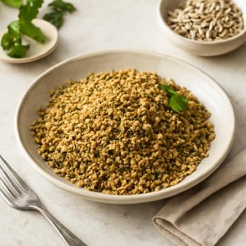 Chapelure de Graines de Tournesol et Herbes Sans Gluten