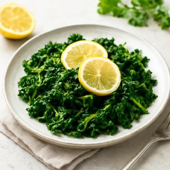 Chou Kale Sauté au Citron