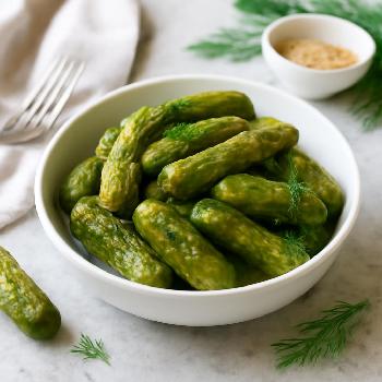 Cornichons Rapides à l'Aneth Maison