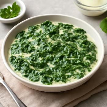 Épinards à la Crème Festifs