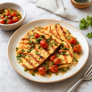 Halloumi Grillé Marinade Méditerranéenne : Un Voyage de Saveurs