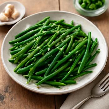 Haricots Verts Sautés à l'Ail: Accompagnement Végétarien Simple et Rapide