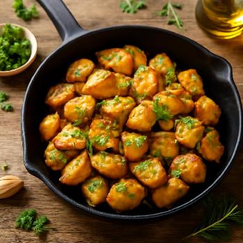 Pommes de Terre Rôties aux Herbes Fraîches