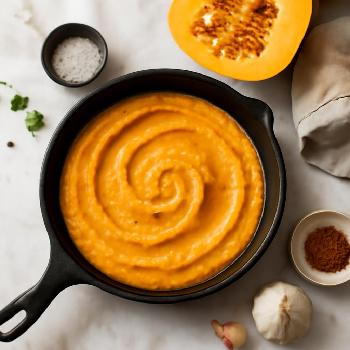 Purée de Courge Butternut Onctueuse
