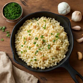 Riz à l'Ail Parfumé