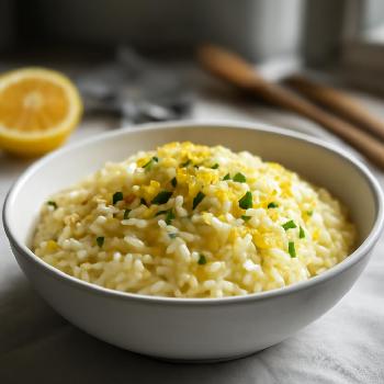 Riz au Citron Crémeux et Parfumé