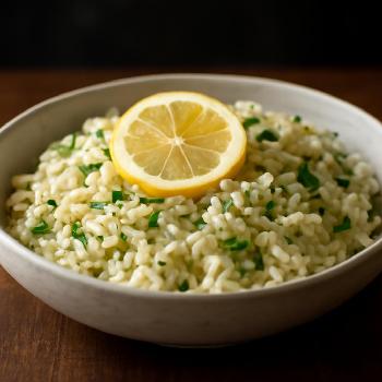 Riz au Citron et aux Herbes