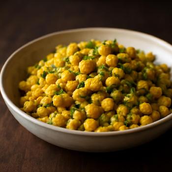 Salade de Pois Chiches et Quinoa au Curry