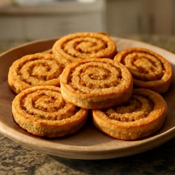 Biscuits Roulés au Pain d'Épices