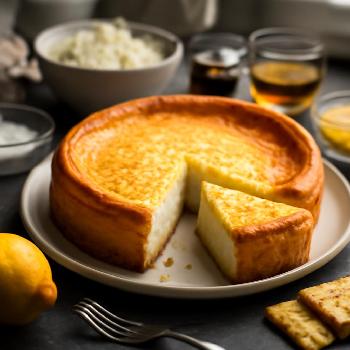 Cheesecake à la Ricotta Cuit au Four