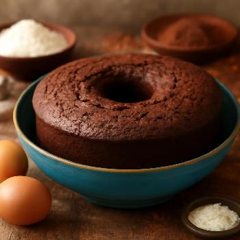 Chiffon Cake Chocolat - Intense et Moelleux