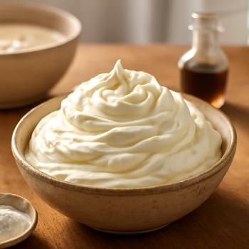Crème Fouettée Stabilisée au Mascarpone