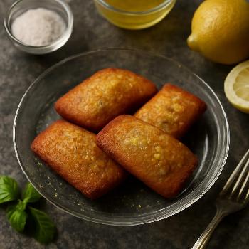 Financiers au Citron et Psyllium (Sans Gluten)