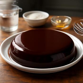 Glaçage Miroir Chocolat Noir Parfait