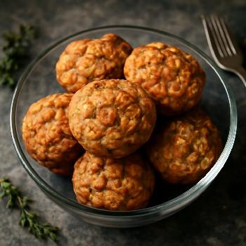 Muffins Végans Moelleux à l'Avoine et aux Pommes