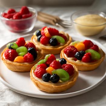 Tartelettes aux Fruits Frais et Crème Pâtissière