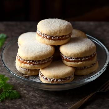 Alfajores de Maicena Argentins au Dulce de Leche