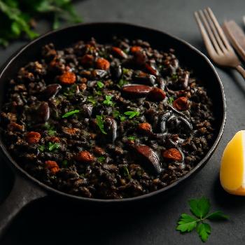 Arroz Negro Traditionnel (Riz Noir)