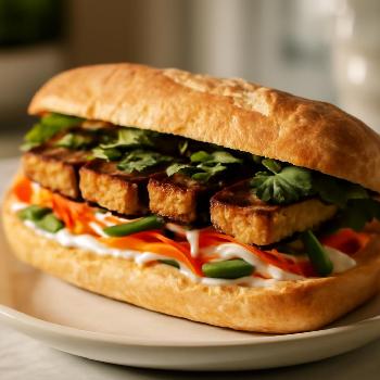 Banh Mi Végétarien au Tofu Grillé