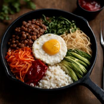 Bibimbap Coréen Maison