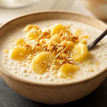 Che Chuoi: Soupe vietnamienne de bananes au tapioca et lait de coco