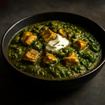 Curry d'Épinards et Paneer (Palak Paneer)