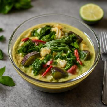 Curry Vert Végétarien Thaïlandais