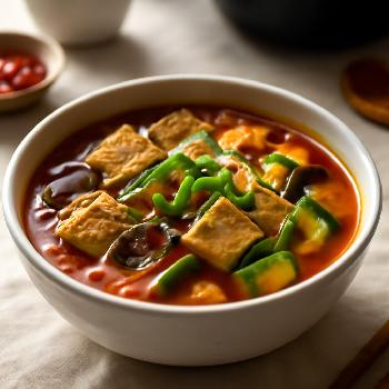 Doenjang Jjigae : Ragoût Coréen de Pâte de Soja