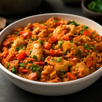 Jambalaya Créole aux Tomates