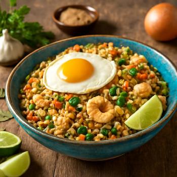 Khao Pad : Riz Frit Thaïlandais