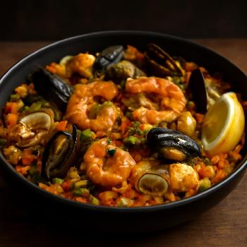 Paella aux Fruits de Mer Traditionnelle