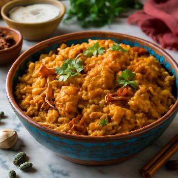 Pilau au Poulet Indien