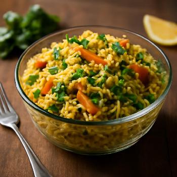 Pilau de Légumes Indien Traditionnel