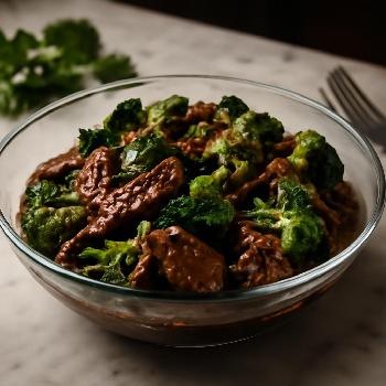 Sauté de Boeuf et Brocolis à la Chinoise