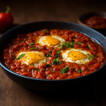 Shakshuka Tunisienne: Un Délice Nord-Africain