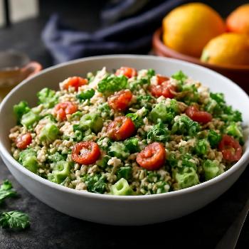 Taboulé de Quinoa aux Herbes et Agrumes