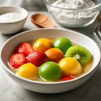 Tangyuan Multicolores aux Fruits : Une Explosion de Saveurs