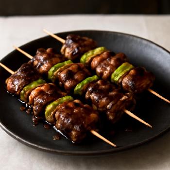 Yakitori au Boeuf et Oignons Verts (Gyū Negima Yakitori)
