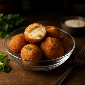 Boulettes de Jambon Surprises au Fromage
