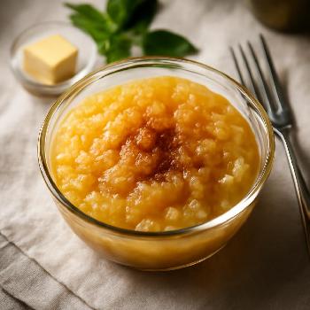 Compote Pomme-Cannelle Express au Micro-Ondes