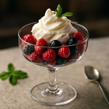 Coupe de fruits rouges et chantilly express