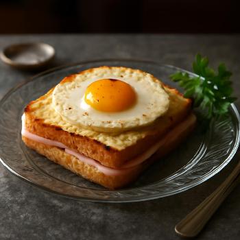 Croque-Madame Express à l'Œuf au Plat