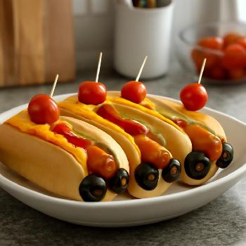 Hot-Dog Voiture de Course