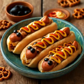 Hot-Dogs Chenilles Rigolos