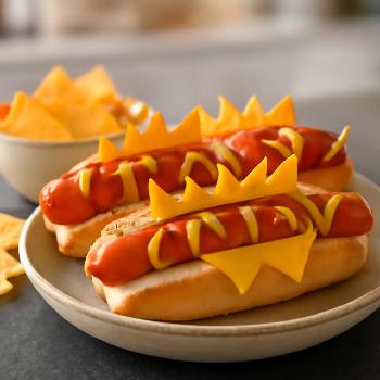 Hot-Dogs Dinosaures Rigolos