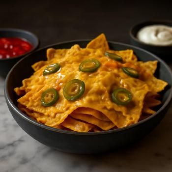 Nachos au Fromage Express au Micro-Ondes